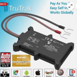 TruTrak GPS Tracker - Real Time Vehicle Van Motorbike Caravan Car Tracking PAYG